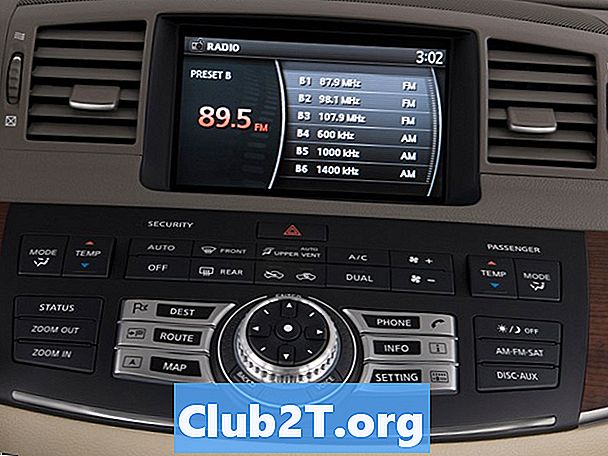 2010 इनफिनिटी एम 45 कार ऑडियो वायरिंग चार्ट