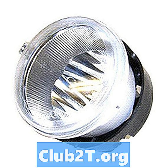 2010 ג 'יפ פטריוט החלפת נורות Light Bulbs תרשים - מכוניות