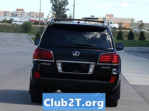 2010 Lexus LX570 automatikus biztonsági telepítési útmutató - Autók