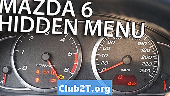 2010 Mazda Tribute automātiskās drošības vadu shēma