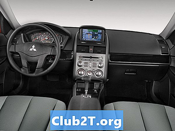 Instrukcje dotyczące okablowania radia samochodowego Mitsubishi Galant 2010