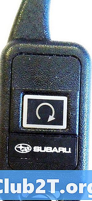 Instrucciones de cableado del arrancador remoto de Subaru Tribeca 2010