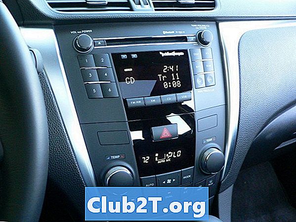 2010 Suzuki Kizashi Car Audio juhtmestiku juhised