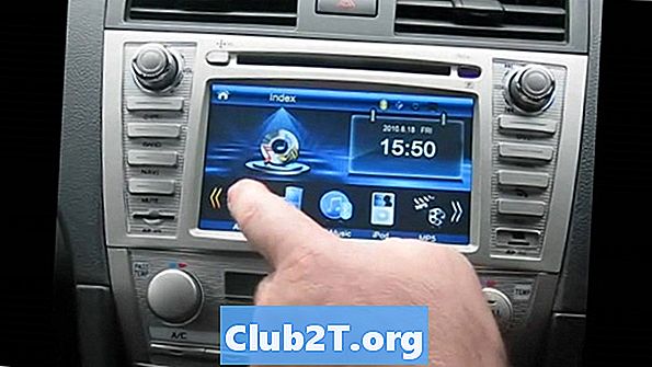 2010 Toyota Camry Car Stereo Installationsvejledning