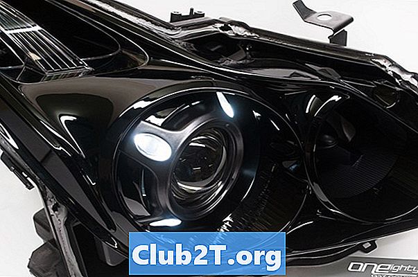 2011 Infiniti G37 Coupe Light Bulb Rozmiary
