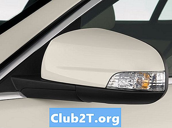 2011 Jaguar XFR glödlampor Storleksguide