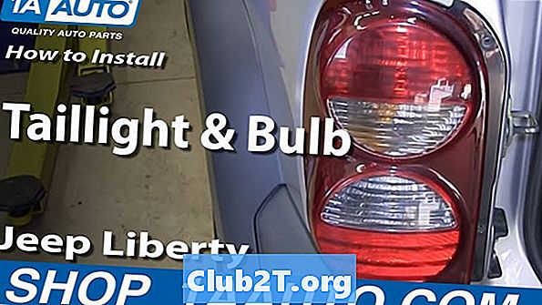 2011 Jeep Liberty Replacement lampun mitoituskaavio