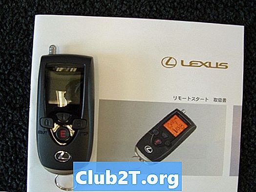 2011 Lexus LX570 kaugjuhtimisega juhtmestiku juhend