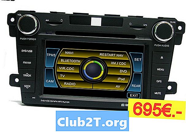 2011 Mazda CX7 auto audio vadu shēma