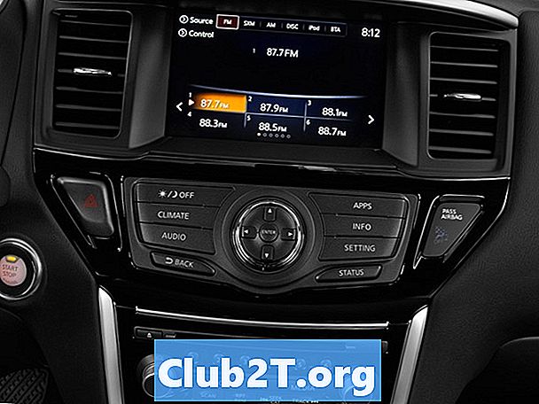 2011 Nissan Pathfinder Car Audio telepítési útmutató