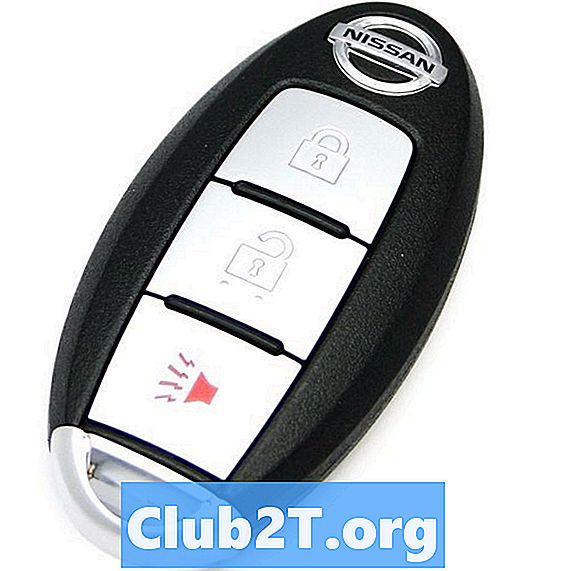 Sơ đồ nối dây khởi động không cần chìa khóa của Nissan Rogue 2011