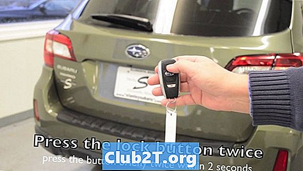 2011 Subaru WRX Remote Start juhtmestiku juhised