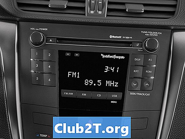 2011 Suzuki Kizashi automašīnu radio vadu shēma
