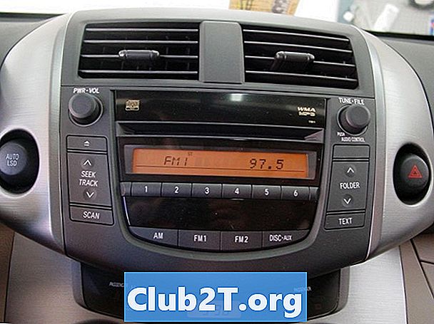 2011 Toyota RAV4 auto radio vadu shēma