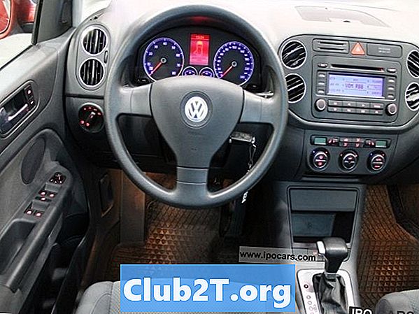 2011 Volkswagen GTI Auto Alarm Wire kaavio