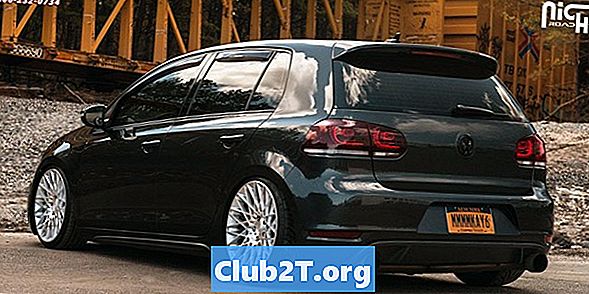 2011 Volkswagen GTI Schéma veľkosti pneumatík - Cars