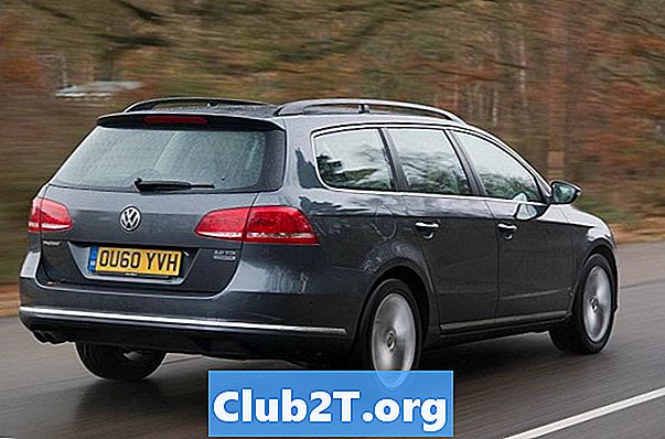 2011 Volkswagen Passat Kereta Cahaya Mentol Carta Ukuran