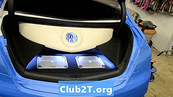 2012 Acura TL Autoradio-Verdrahtungsanweisungen