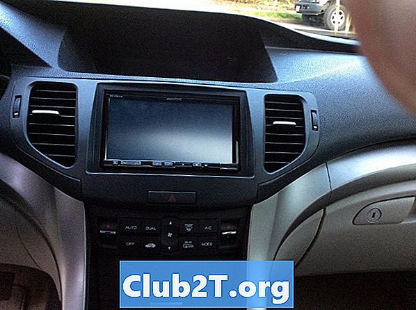 2012 Acura TSX Car Stereo Инструкции по установке
