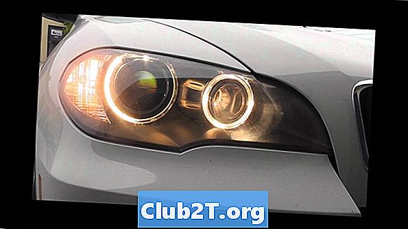 BMW X5 Glühlampe Ersatzgröße Diagramm