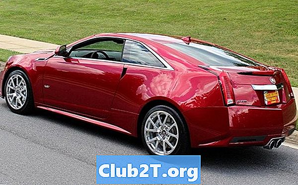 2012 Cadillac CTS-V auto stereo elektroinštalácie graf - Cars
