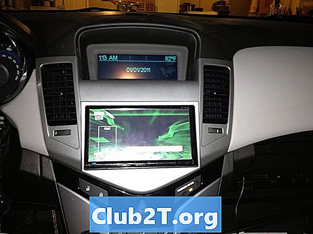 Schemat okablowania samochodu stereo Chevrolet Cruze 2012