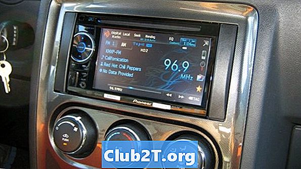 2012 Dodge Challengerin auton stereokytkentäkaavio