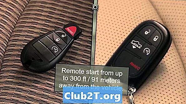 Guía de cables del sistema de arranque remoto Dodge Ram 2500 2012
