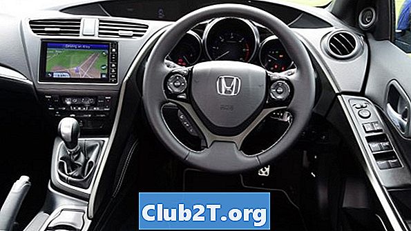 Diagrama de instalación del estéreo del automóvil Honda Civic 2012