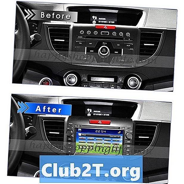2012 Honda CRV Radio -asennus DIY