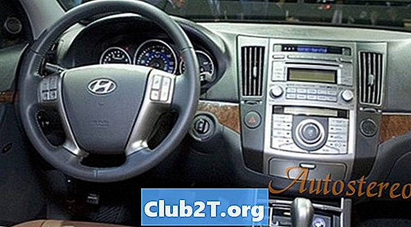 Hướng dẫn đấu dây âm thanh nổi ô tô 2012 của Hyundai Veracruz