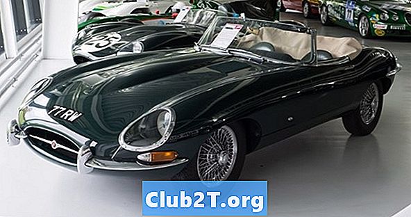 2012 Jaguar XKR Automotive-lamppujen koot
