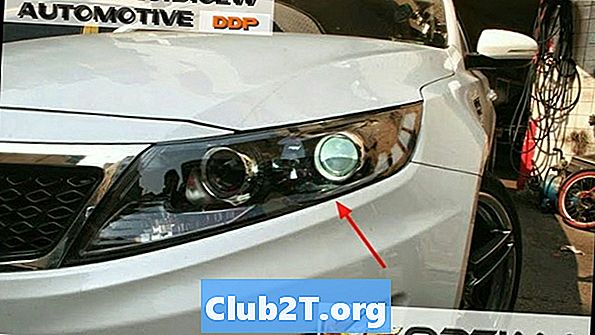 Informacje o wielkości żarówek Sportia 2012 Kia - Samochody