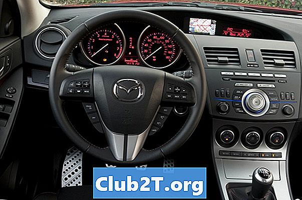 Anweisungen zur Verkabelung des Auto-Alarms Mazda CX7 2012
