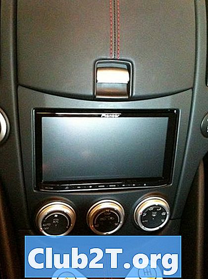 2012 Nissan 370Z akciju audio vadu shēma