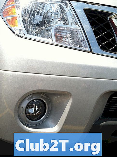 2012 Nissan Xterra OEM Rozmiary żarówek - Samochody