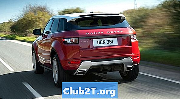 2012 Range Rover Evoque dynamische bandenmaten gids