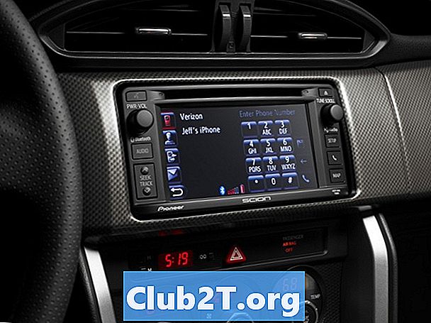2012 Scion tC Car Stereo Wiring Instruktioner