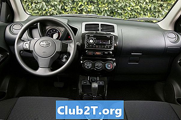 2012 Scion xB Car Stereo ติดตั้งไดอะแกรม