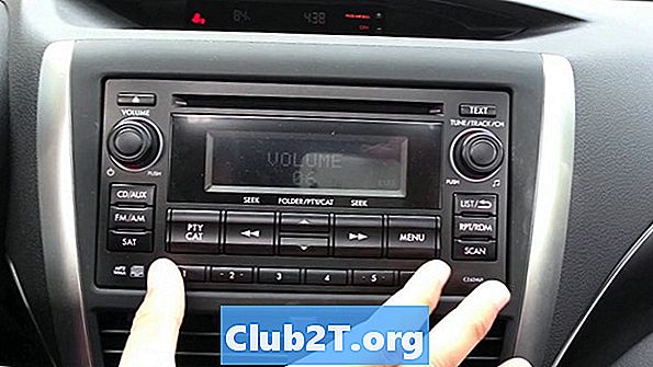 2012 Subaru Forester Car Audio Instrucțiuni de cablare