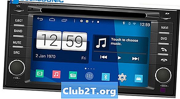 2012 Subaru Impreza Car Audio -johdotusohjeet