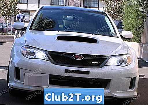 2012 Subaru WRX lambipesa suurused