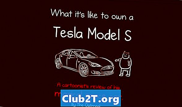 2012 Tesla modeļa S spuldzes nomaiņas izmēri