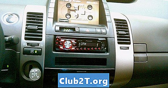 2012 Toyota Prius Alarm Wire -väritiedot - Autojen