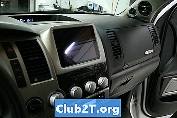 2012 Toyota Tacoma Schéma zvukového drátu automobilu