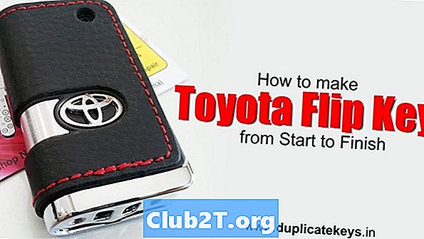 2012 m. „Toyota Tundra“ nuotolinio automobilio paleidimo laidų schema