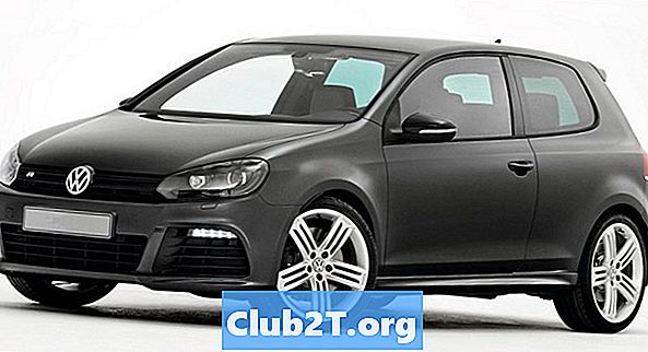 2012 Volkswagen GTI Schéma zvukového drátu - Cars