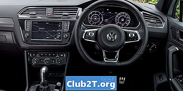 2012 m. „Volkswagen Tiguan“ automobilių signalizacijos schema