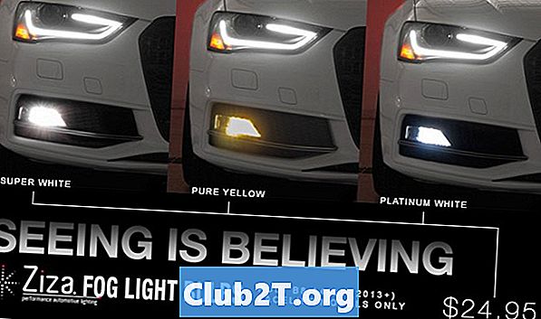 Audi S4-Glühlampengrößenübersicht für 2015