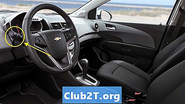 2013 Chevrolet Sonic Sedan villanykörte méret diagramja - Autók